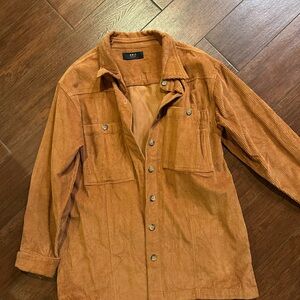 Women’s Burnt Orange Corduroy Jacket